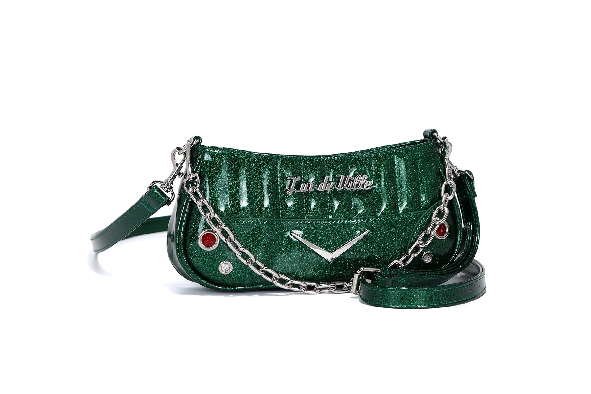 Hot Rod Tiny Tote - Green Sparkle