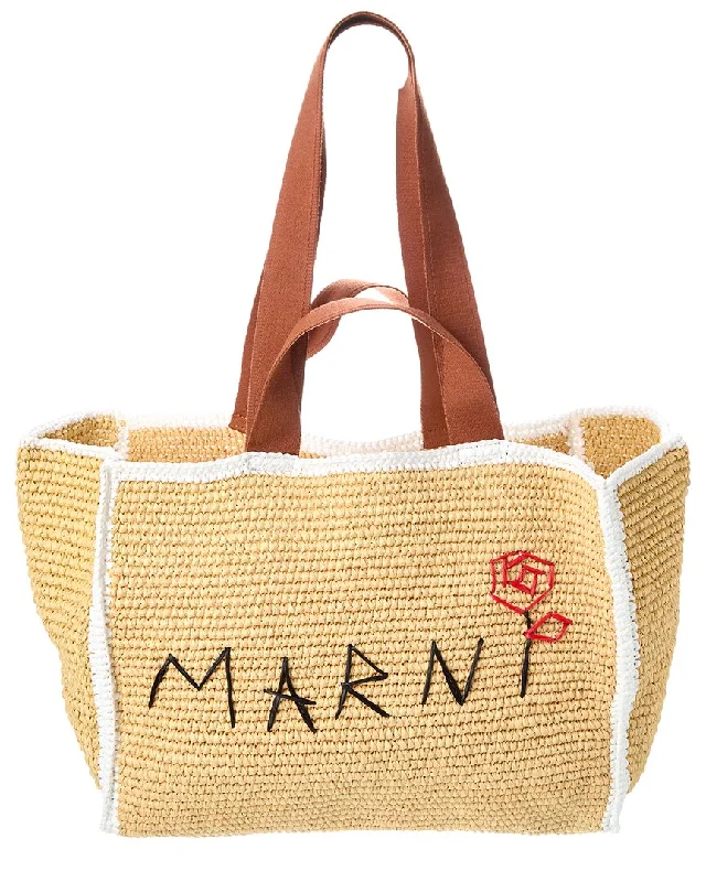 Marni Macrame Sillo Shopper Tote