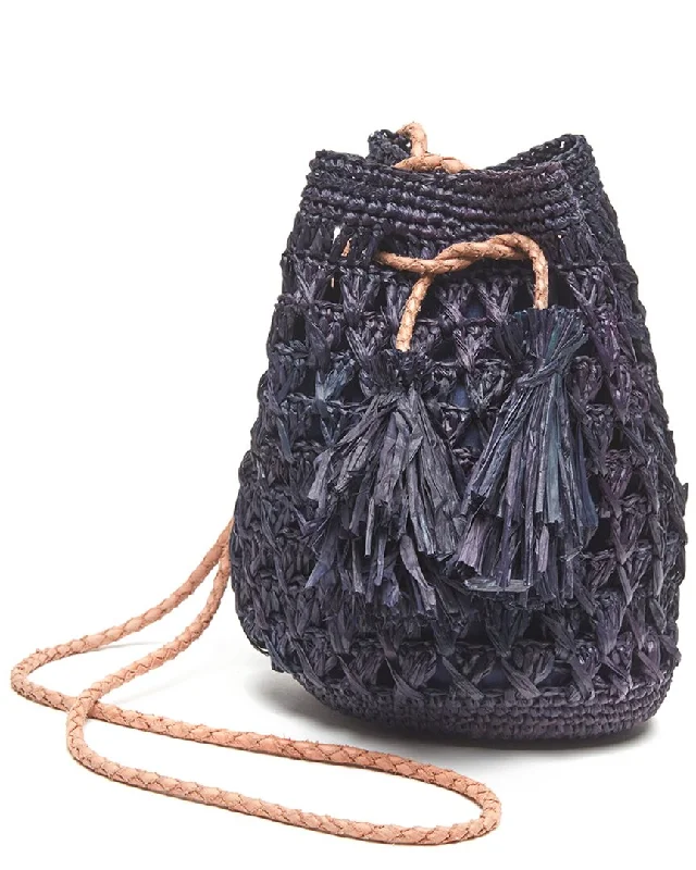 Mar Y Sol Odette Raffia Shoulder Bag