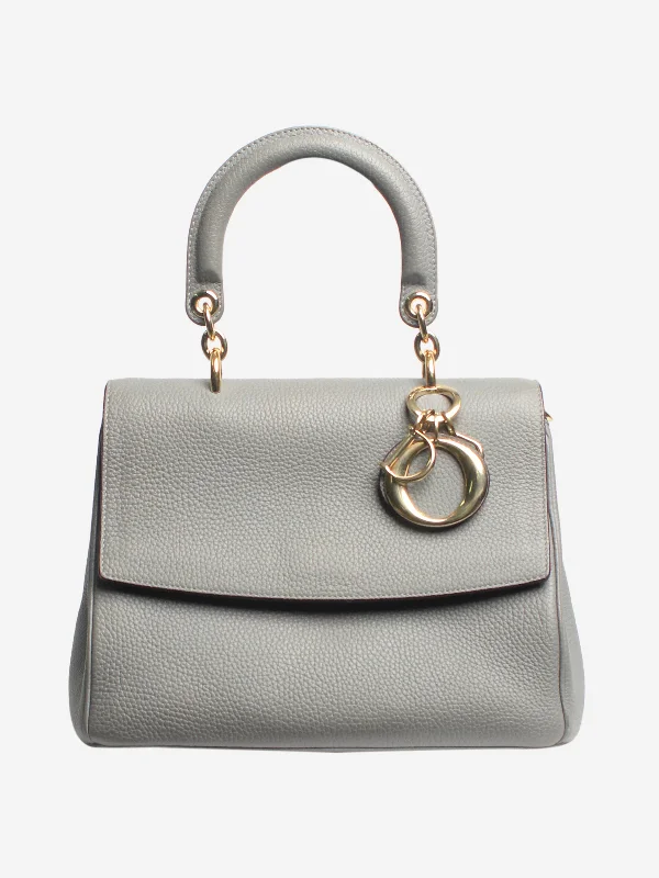 Grey 2015 top flap handbag