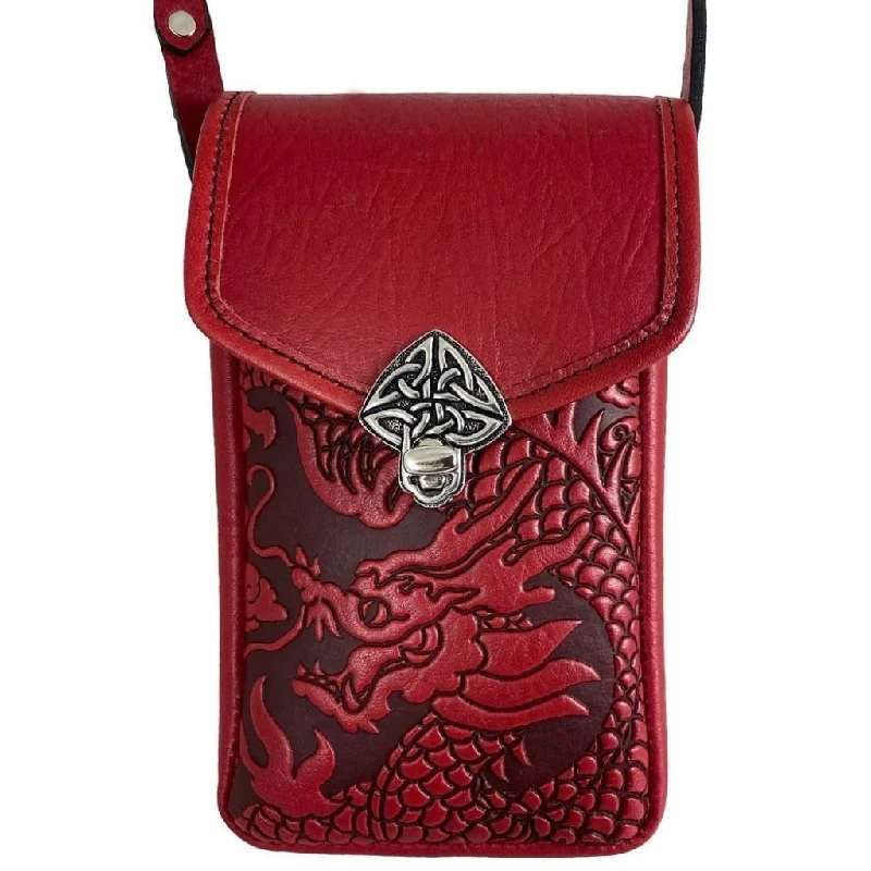 HAPPY EXTRA - Molly Cell Phone Handbag, Cloud Dragon in Red