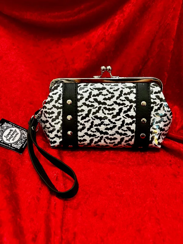 Batty Bettie Mini Kisslock Bag