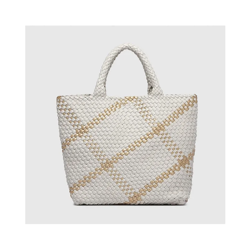 Bag Cruiser Woven Tote - Vanilla Gold