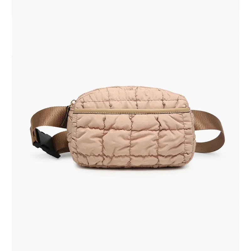 Chrissy Quilted Puffy Belt Bag