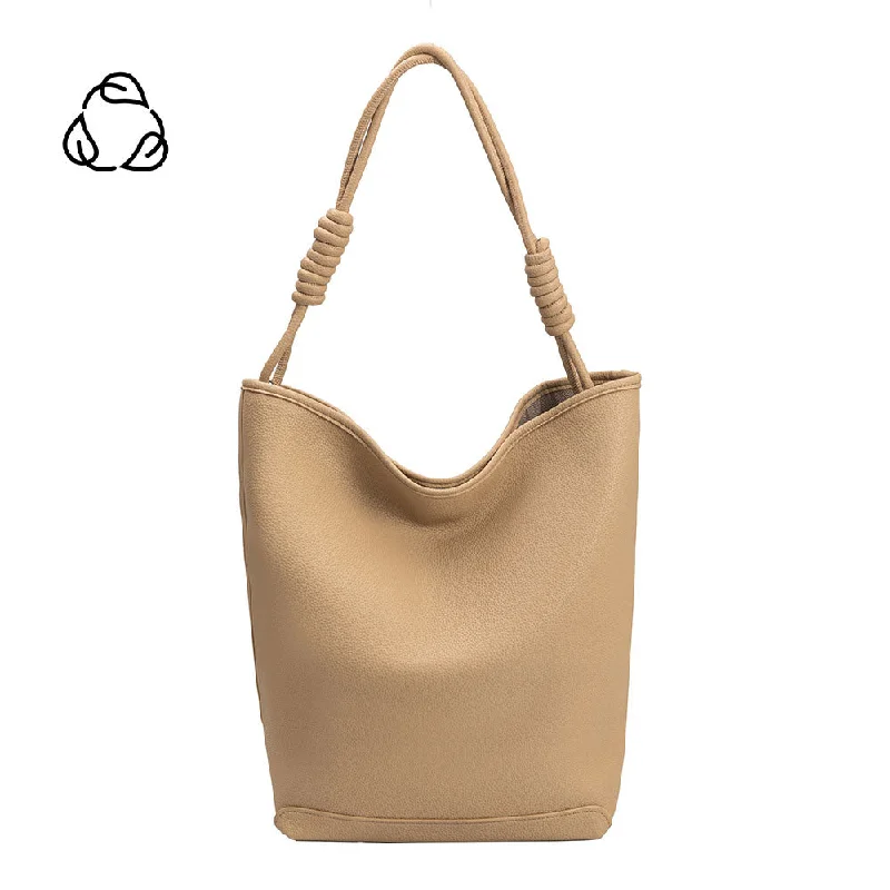 Adeline Nude Large Recycled Vegan Tote Bag - FINAL SALE