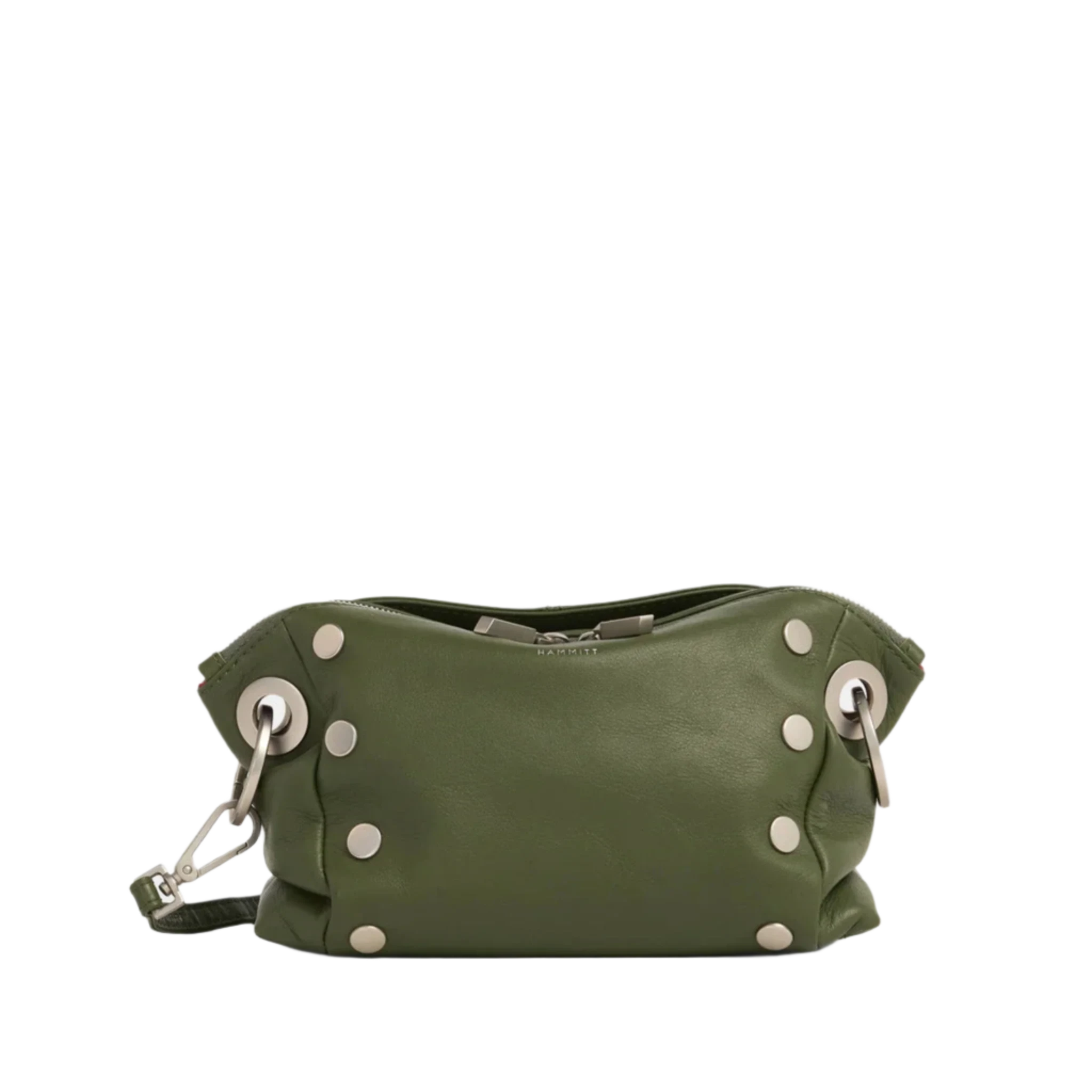 Daniel Crossbody Clutch SML - Landscape Green/Brushed Silver