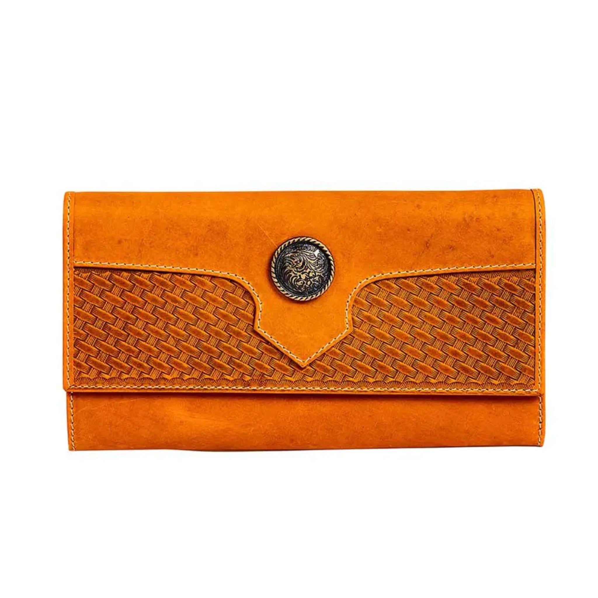 Myra Winsome Trail Hand Tooled Wallet