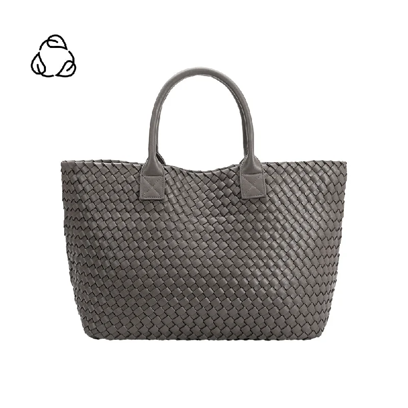 Norah Gray Recycled Vegan Leather Tote Bag