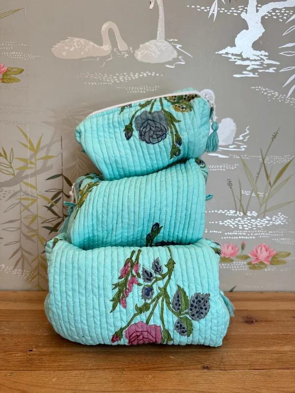 Maison de Frédéric Cosmetic Bag - Turquoise