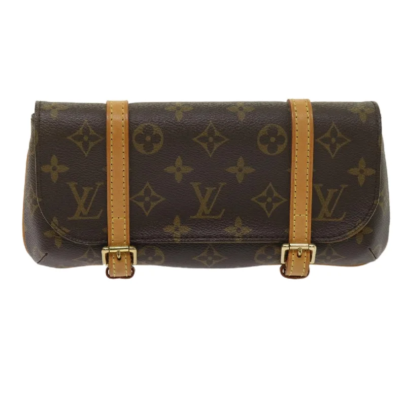 Louis Vuitton Marelle  Canvas Shoulder Bag (Pre-Owned)