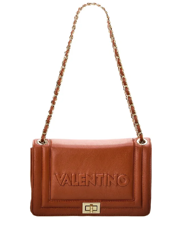 Valentino by Mario Valentino Alice Embossed Leather Shoulder Bag