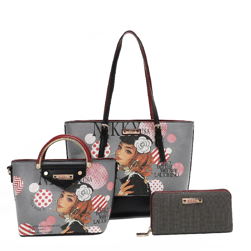 CIEGA POR TI 3 PIECE SET (TOTE, CROSSBODY, WALLET)