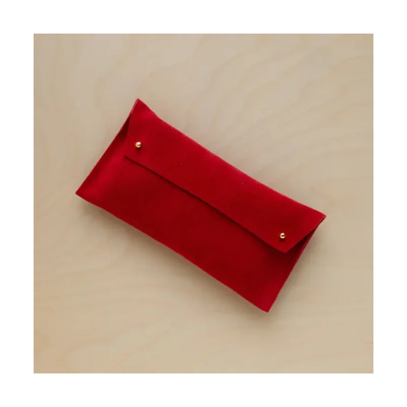 Suede Notions Pouch