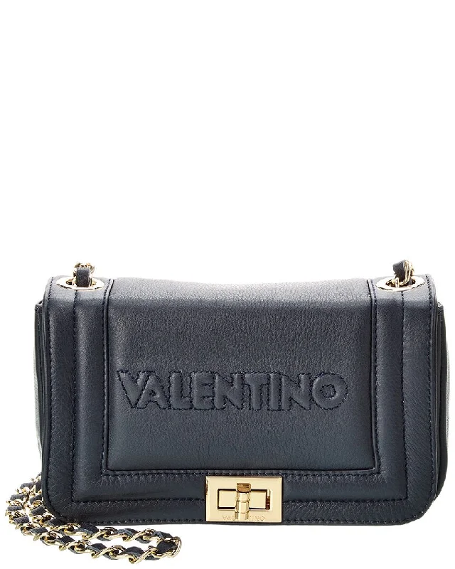 Valentino by Mario Valentino Beatriz Embossed Leather Shoulder Bag