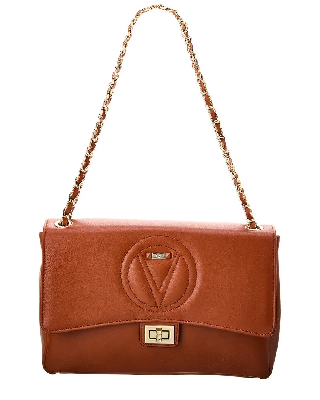 Valentino by Mario Valentino Posh Signature Leather Shoulder Bag