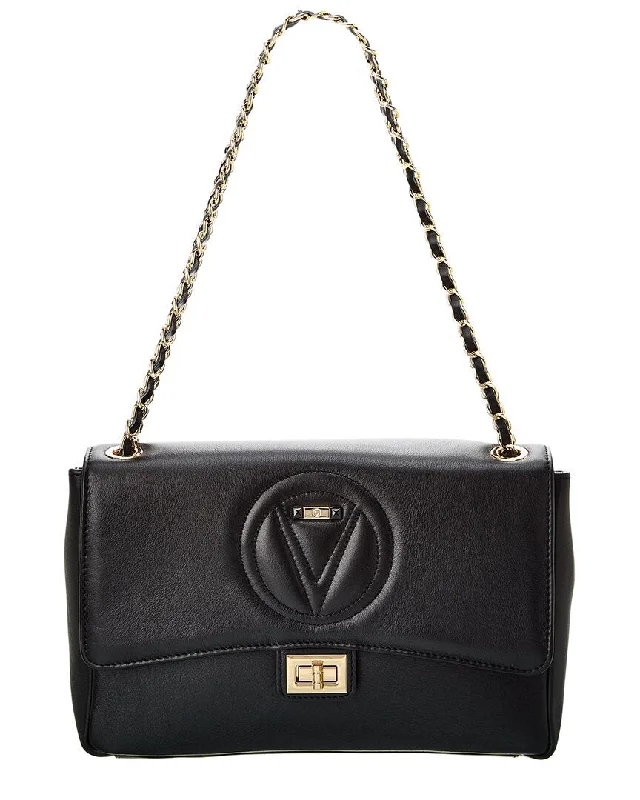 Valentino by Mario Valentino Posh Signature Leather Shoulder Bag