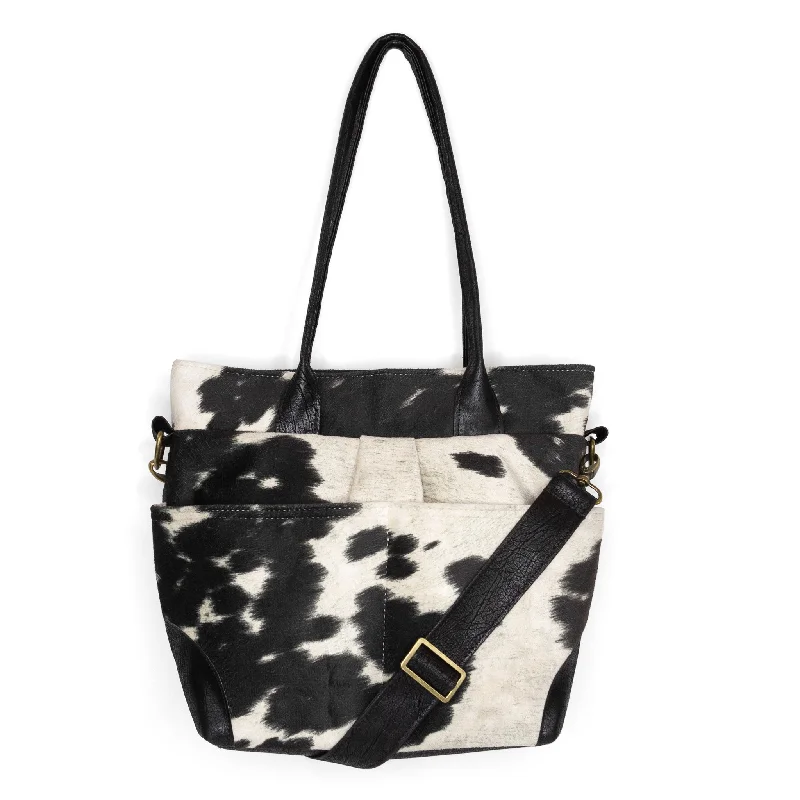 Jill Premier: Black Cowhide