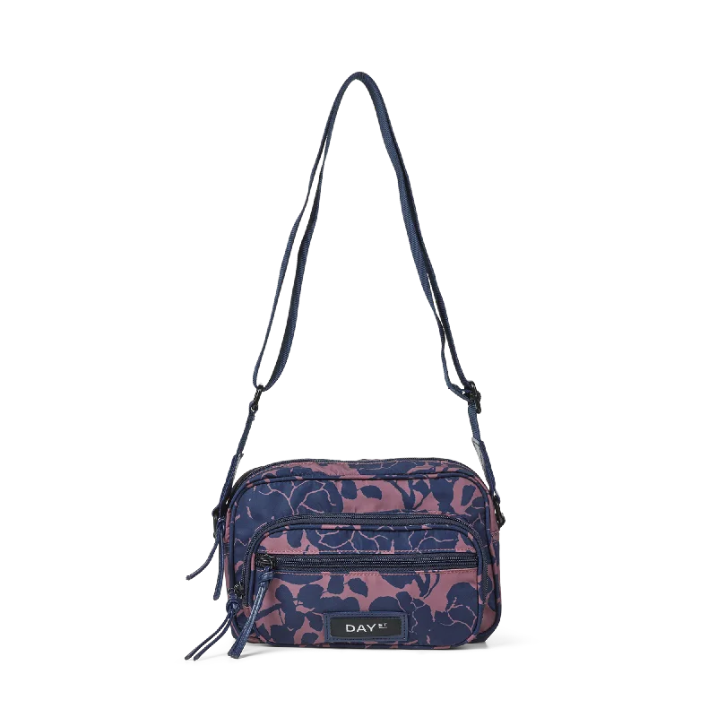 Small Rose Print Crossbody Shoulder Bag