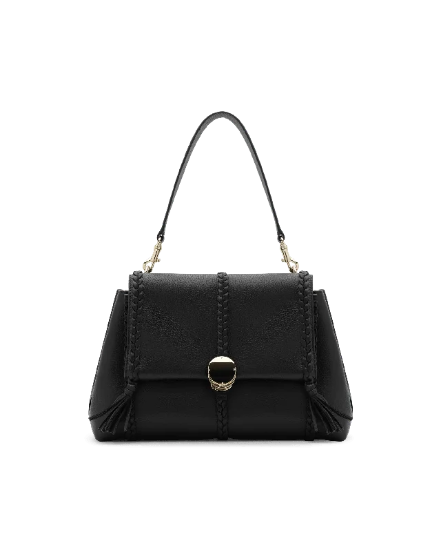 Penelope Soft Leather Medium Shoulder Bag