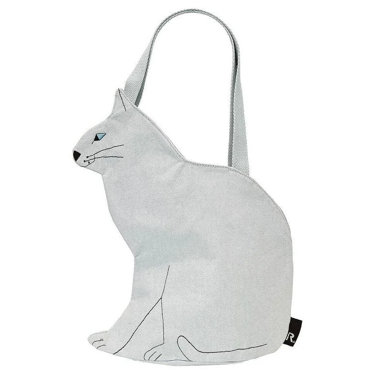 Neko Cat Tote Grey