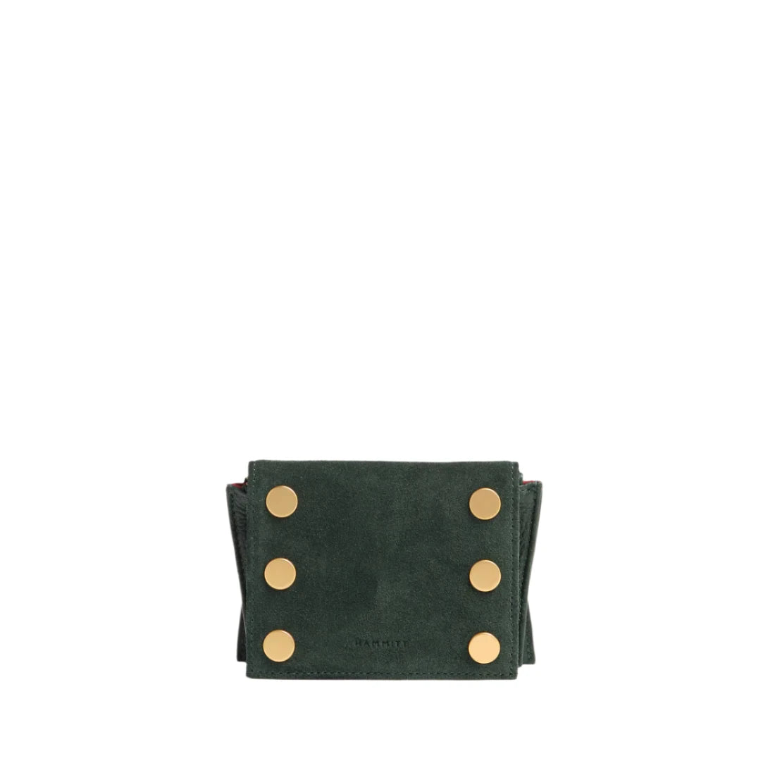 Hammitt Allen Wallet - Green Room Suede/Brushed Gold