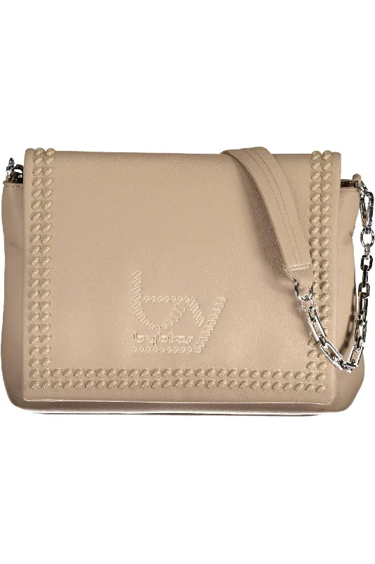 BYBLOS  Chain-Handle Shoulder Bag with Contrasting Women's Details