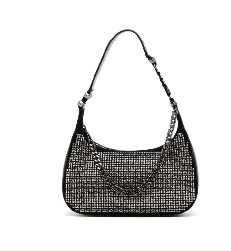 Michael Kors Piper Pouchette Shoulder Bag Black