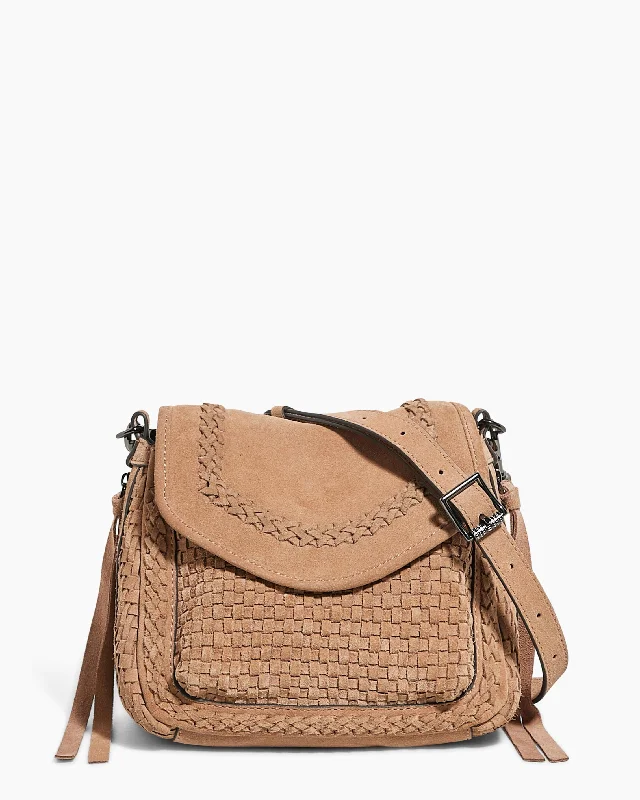 Woven All For Love Mini Crossbody