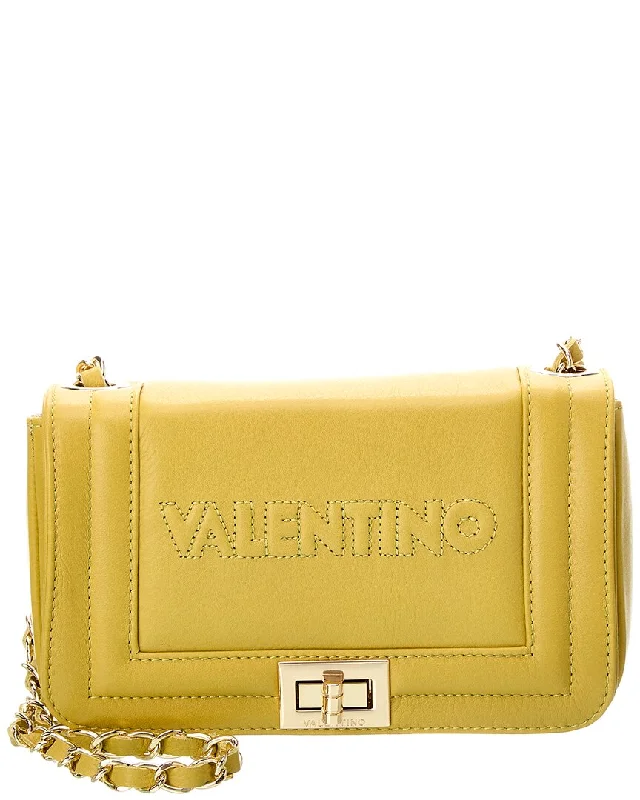 Valentino by Mario Valentino Beatriz Embossed Leather Shoulder Bag