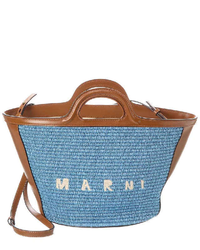 Marni Tropicalia Small Leather Tote