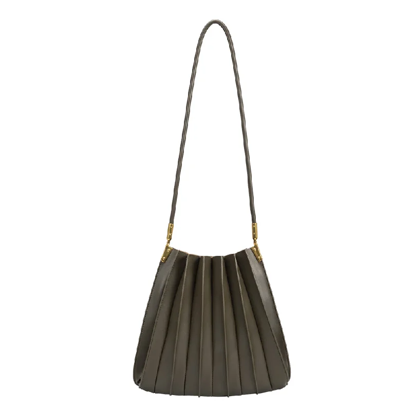 Carrie Olive Medium Shoulder Bag