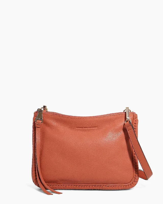 Famous Double Top Zip Crossbody