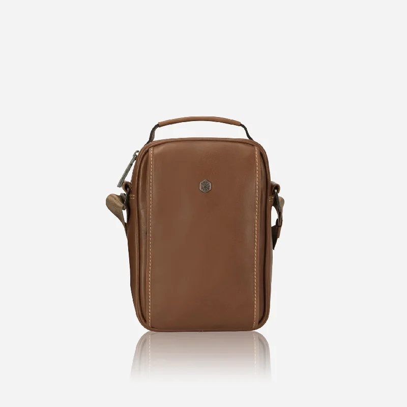 Mens Detailed Crossbody Bag