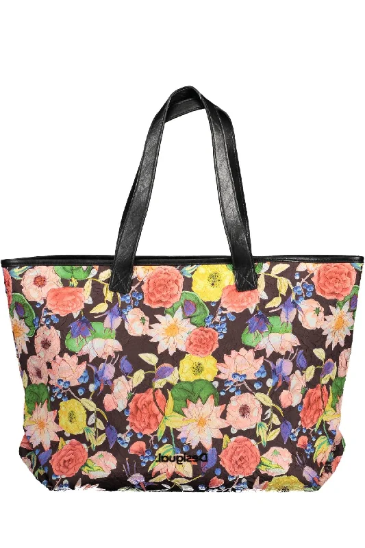 Desigual Elegant  Shoulder Bag with Contrasting Women's Details