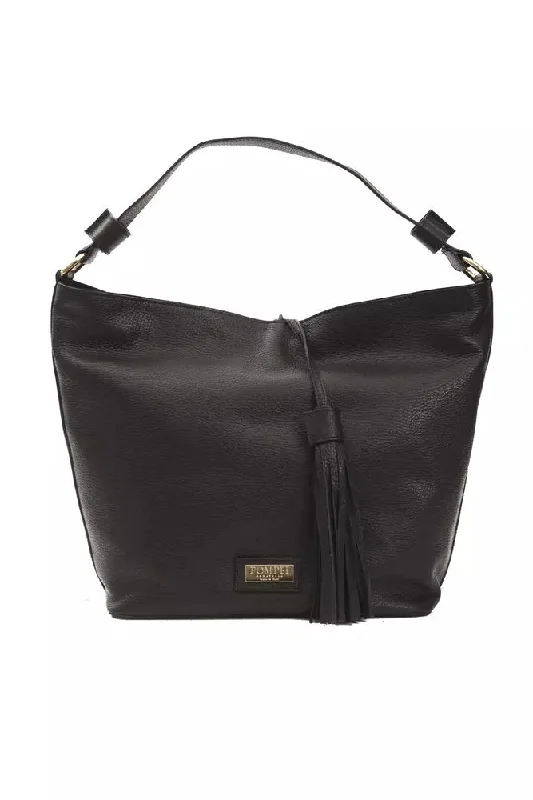 Pompei Donatella Elegant Leather Shoulder Bag in Timeless Women's