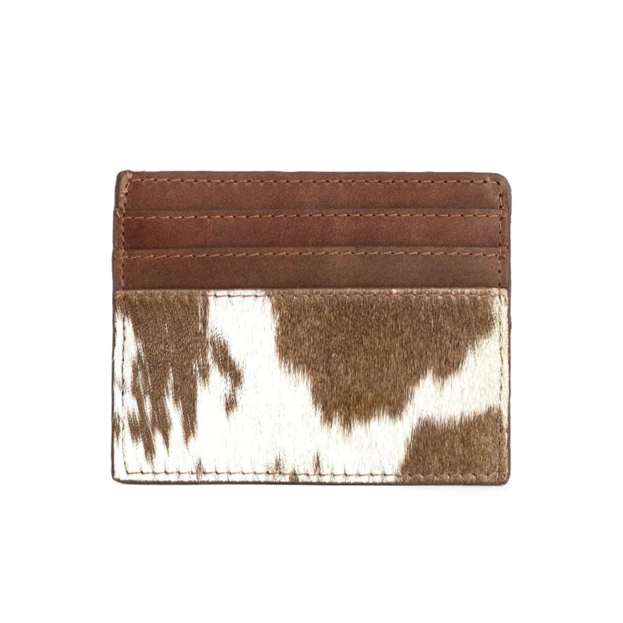 Myra Drysonn Peak Credit Card Holder Caramel