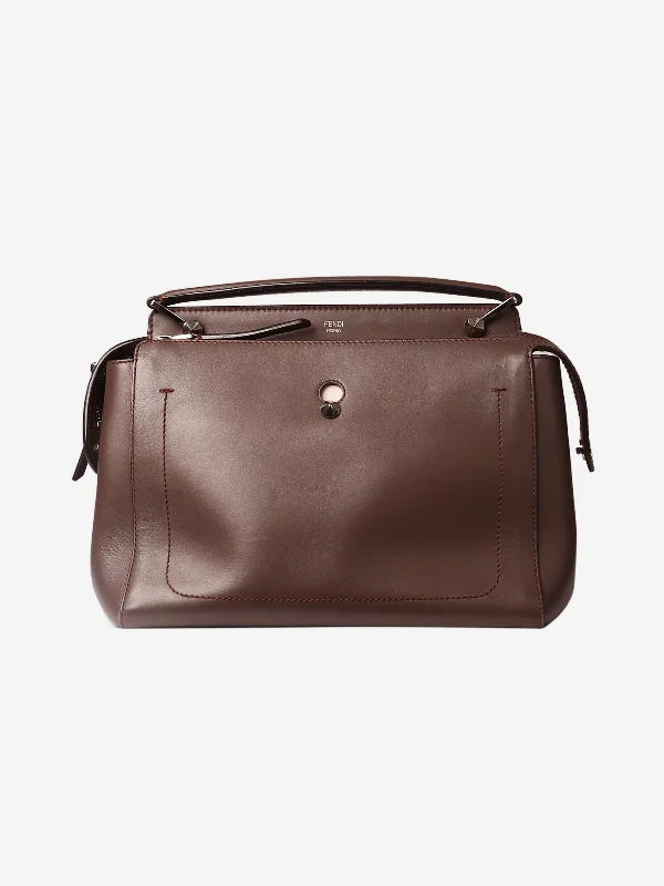 Brown By The Way Boston leather cross-body bag