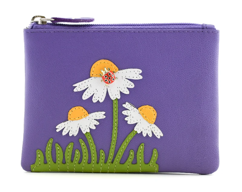 Peony Coin Purse - RFID