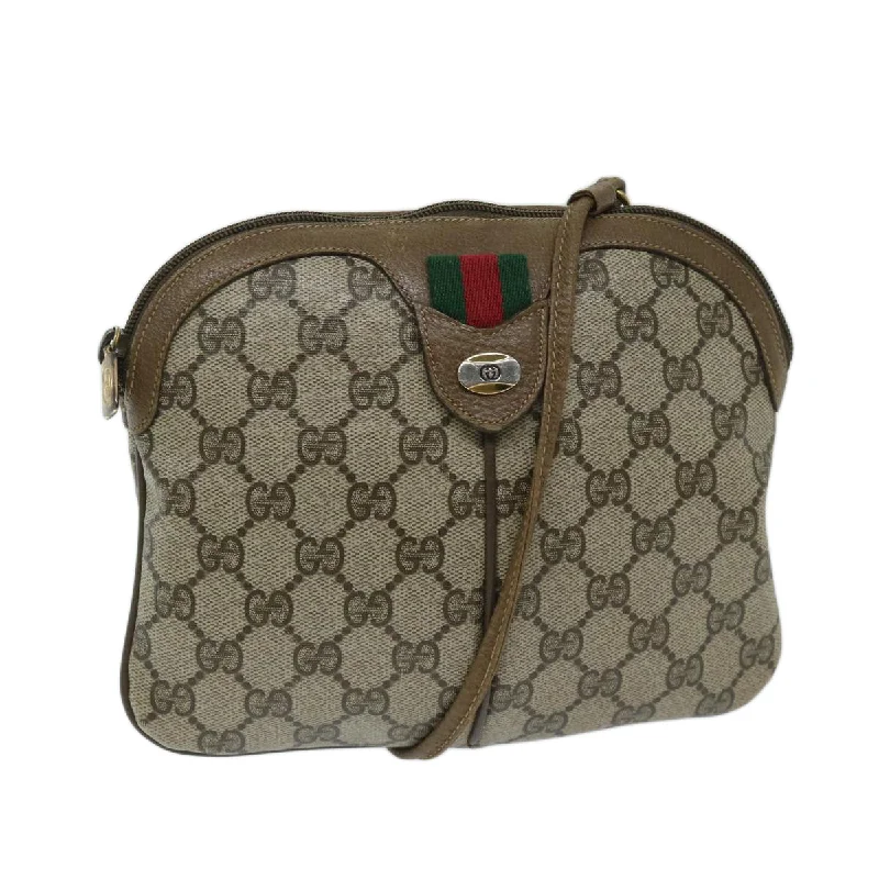 Gucci Gg Canvas  Canvas Shoulder Bag (Pre-Owned)