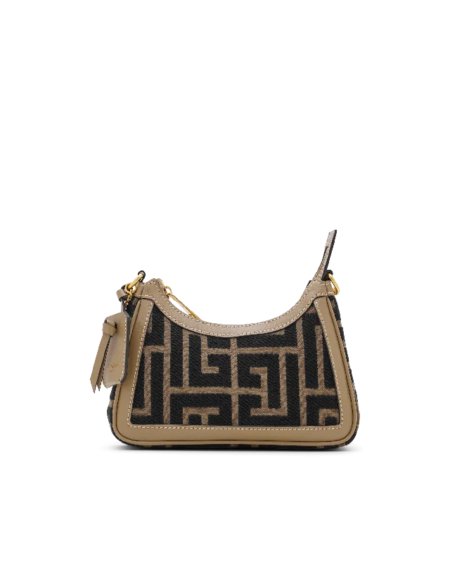 B-Army PB Labyrinth Jacquard Shoulder Bag