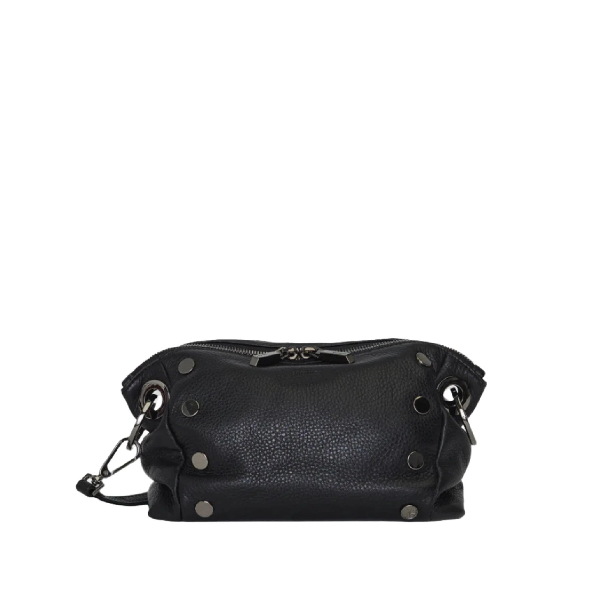 Hammitt Daniel Crossbody Clutch Small - Black/Gunmetal