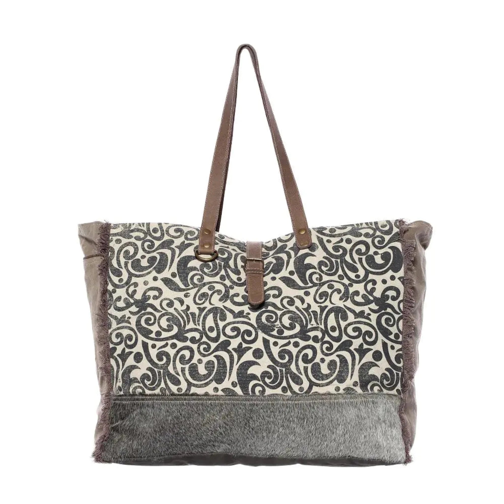 Myra Floral Print Weekender Bag